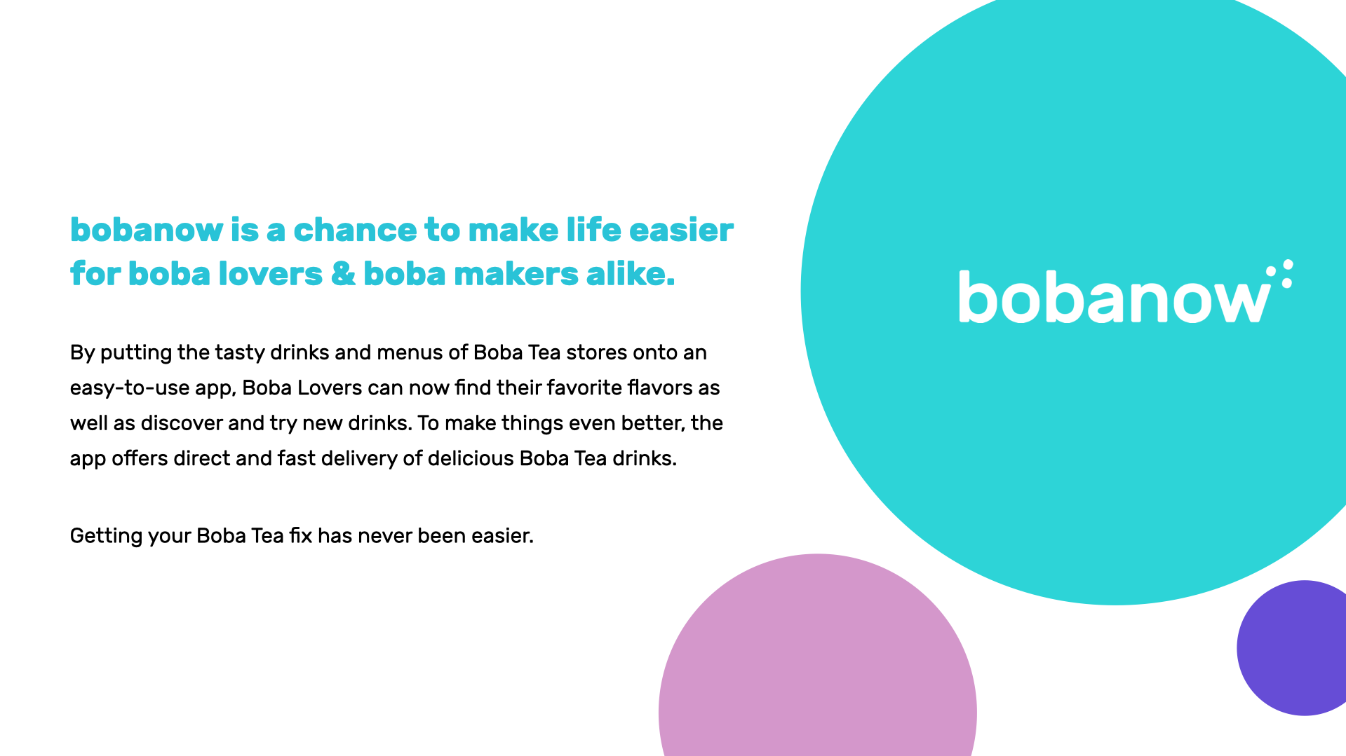 bobanow Introduction